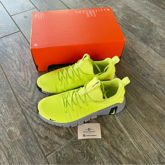Brand New Nike Free Metcon 6 Lime Green Training Shoes