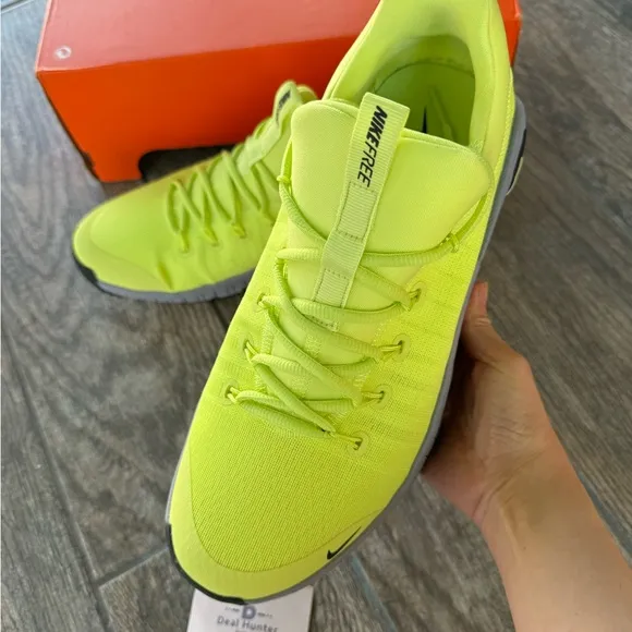 Brand New Nike Free Metcon 6 Lime Green Training Shoes