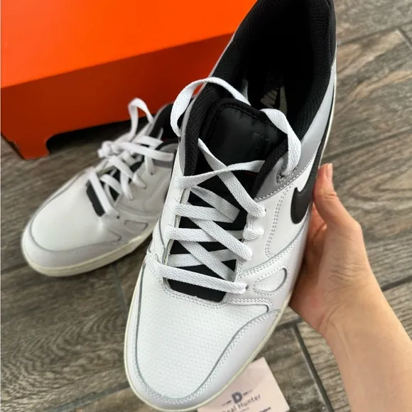Brand New Nike Full Force Low Men’s Shoes “White and Black” FB1362 101