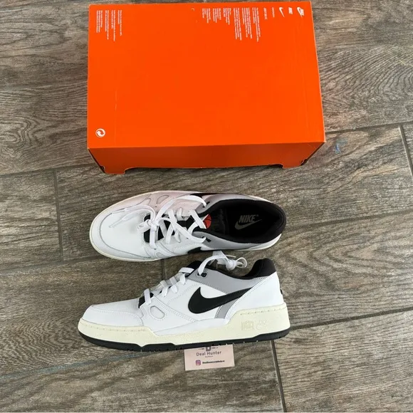 Brand New Nike Full Force Low Men’s Shoes “White and Black” FB1362 101