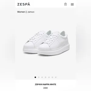 BRAND NEW Zespa white platform sneakers size EU 39 / US 8