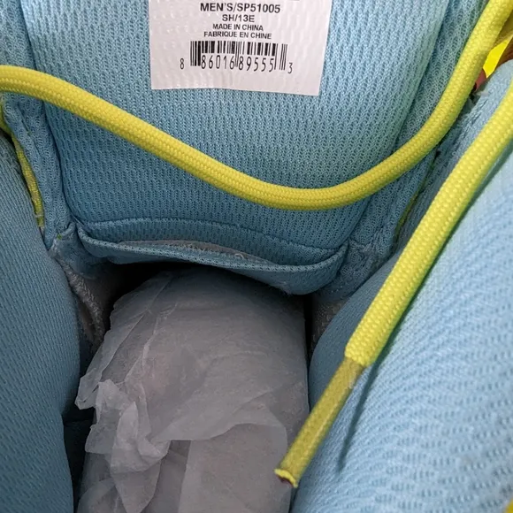 Bright Yellow High-Top Sneakers