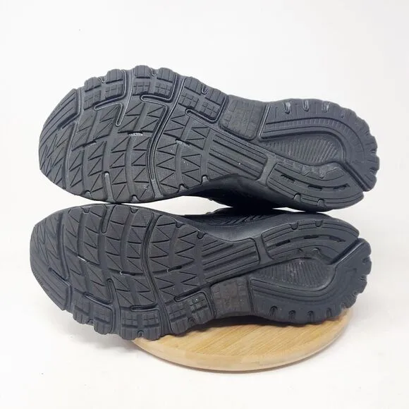Brooks Adrenaline 20 Shoes Womens 12 Triple Black Running Athletic Sneakers Work