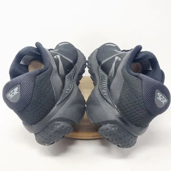 Brooks Adrenaline 20 Shoes Womens 12 Triple Black Running Athletic Sneakers Work