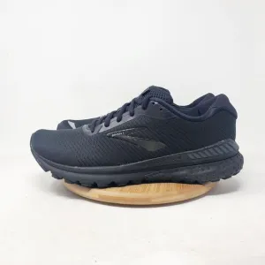 Brooks Adrenaline 20 Shoes Womens 12 Triple Black Running Athletic Sneakers Work