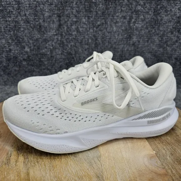 Brooks Adrenaline GTS 24 Women's Size 9 White Running Shoes 1204261B019