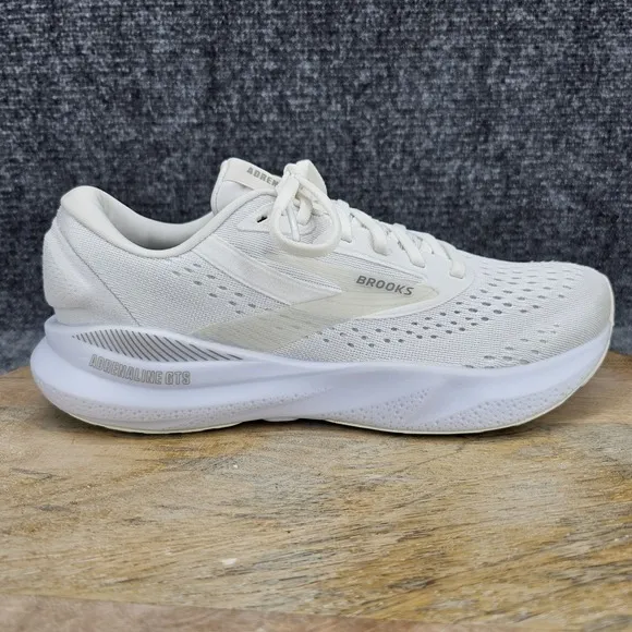 Brooks Adrenaline GTS 24 Women's Size 9 White Running Shoes 1204261B019