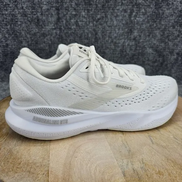 Brooks Adrenaline GTS 24 Women's Size 9 White Running Shoes 1204261B019