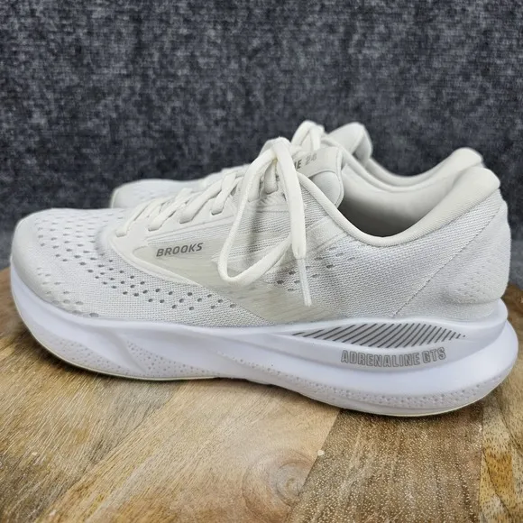 Brooks Adrenaline GTS 24 Women's Size 9 White Running Shoes 1204261B019