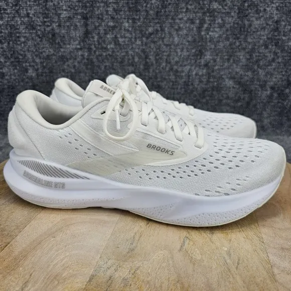 Brooks Adrenaline GTS 24 Women's Size 9 White Running Shoes 1204261B019