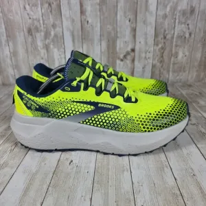 Brooks Caldera Trail Running Shoes Cushioned Lightweight Neon Yellow Mens 11.5