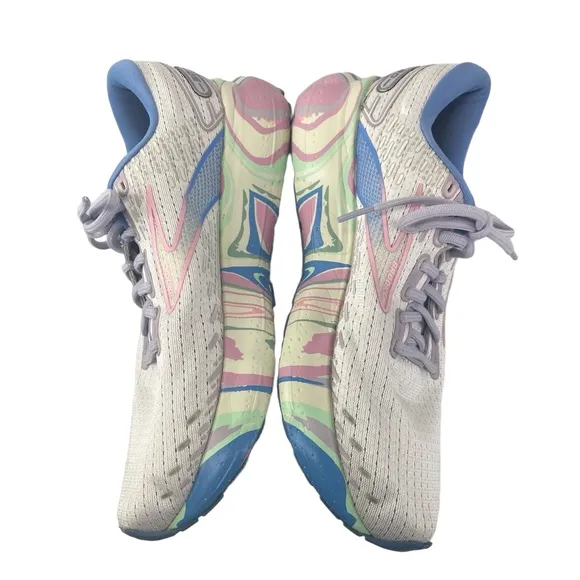 Brooks Glycerin 20 Womens Size 10 White Purple Pink Running Walking Shoes