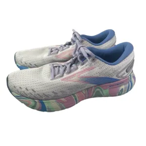 Brooks Glycerin 20 Womens Size 10 White Purple Pink Running Walking Shoes