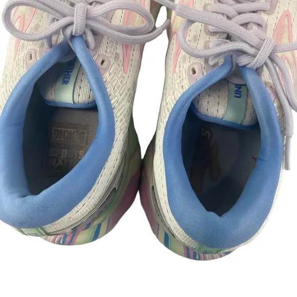 Brooks Glycerin 20 Womens Size 10 White Purple Pink Running Walking Shoes