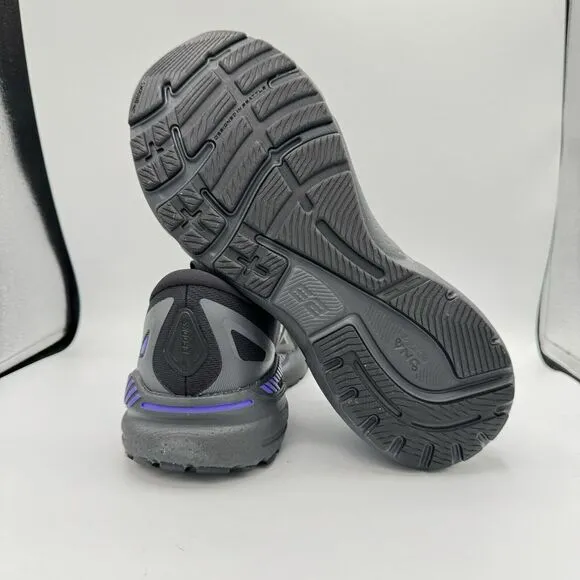 Brooks Men's Adrenaline GTS 23 Black/Purple Running Shoes Size 12 D