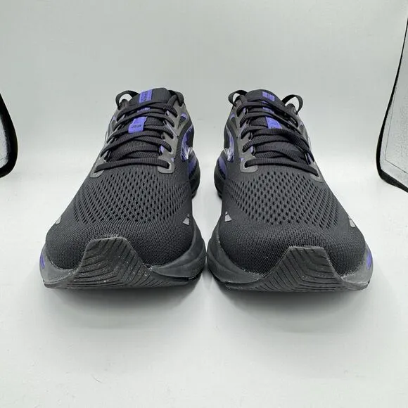Brooks Men's Adrenaline GTS 23 Black/Purple Running Shoes Size 12 D
