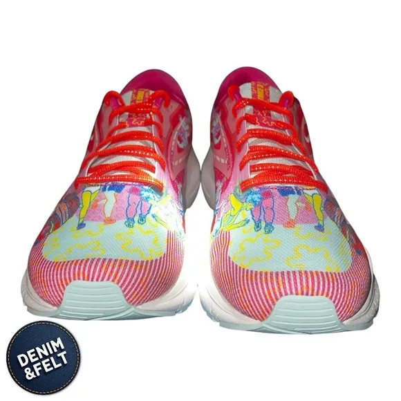 Brooks Trace 3 Colorful Pink/Blue/Yellow Running Shoes | NEW/NIB Limited Edition