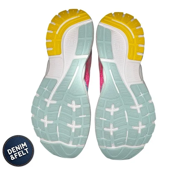Brooks Trace 3 Colorful Pink/Blue/Yellow Running Shoes | NEW/NIB Limited Edition