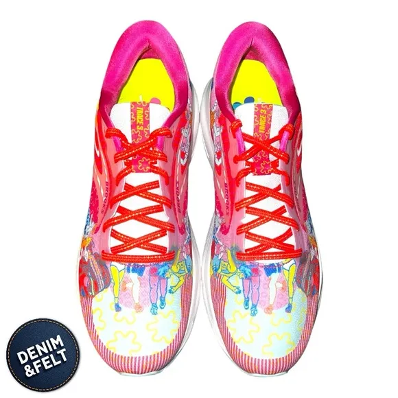 Brooks Trace 3 Colorful Pink/Blue/Yellow Running Shoes | NEW/NIB Limited Edition