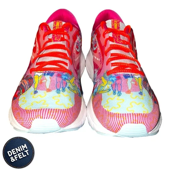 Brooks Trace 3 Colorful Pink/Blue/Yellow Running Shoes | NEW/NIB Limited Edition