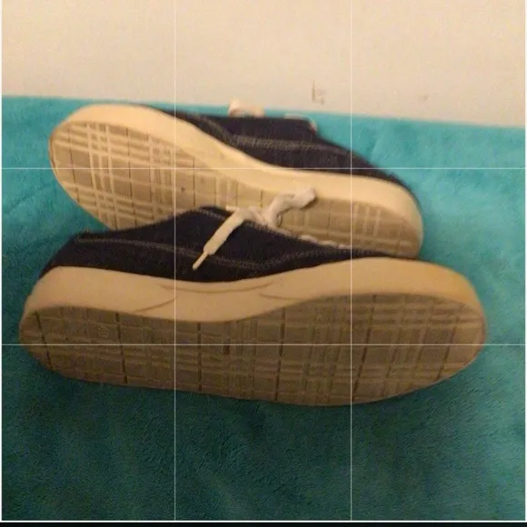 BURBERRY DENIM SNEAKERS SZ 40