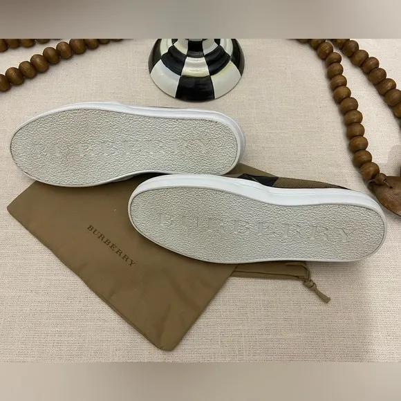 Burberry heart check Slip On Sneakers