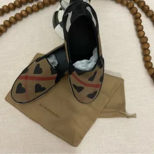 Burberry heart check Slip On Sneakers