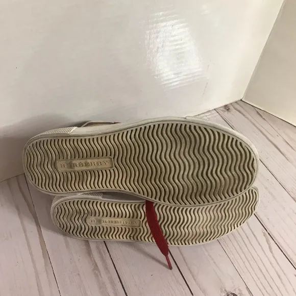 BURBERRY HIGH TOP SNEAKERS