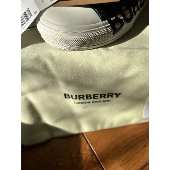 Burberry Kid's Thomas Bear High-Top Sneakers 11.5 NIB