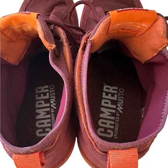 CAMPER X MUSTOV PEU LIGHTWEIGHT HIGH-TOP SNEAKERS SIZE 45