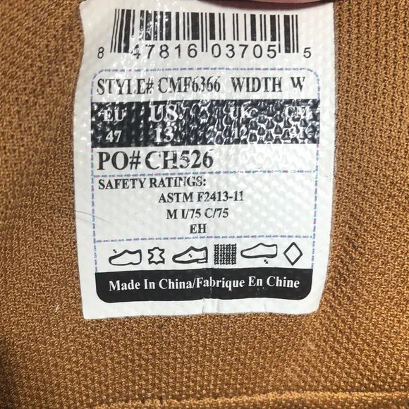 Carhartt men working boots, RUGGED FLEX® 6&quot;, 13