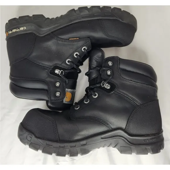 Carhartt Men's CMF 6371 Rugged Flex 6&quot; Composite‎ Toe Work Boot Size 11.5 W