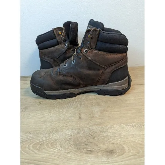 Carhartt Men's Ground Force 6&quot; Leather Composite Toe Work Boots CME 6347 size 12