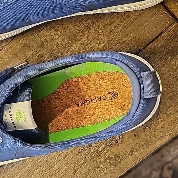 Cariuma OCA Low Shadow Blue Cancas Sneaker
