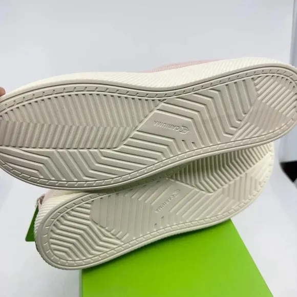Cariuma Unisex Ibi Slip-On Casual Sneaker Shoes Round Toe Rose Knit Size 10/11.5