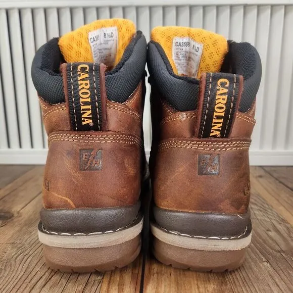 Carolina CA3558 Dormite 6&quot; Waterproof Composite Broad Toe Work Boots Mens 8.5 D