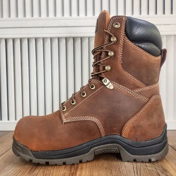 Carolina CA8520 Bruno Hi 8&quot; Waterproof Composite Broad Toe Work Boots Mens Sz 8D