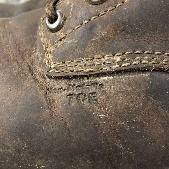 Carolina Men's 10.5D Composite Toe Brown Leather Waterproof Work Boots CA8521