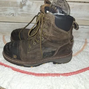 Carolina production composite toe boots size 9