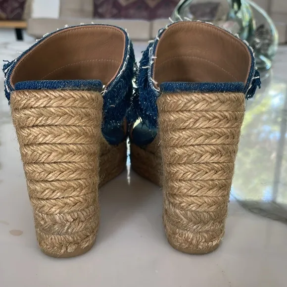 Castaner Denim Fringe Espadrilles😎