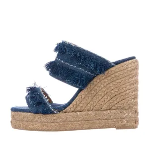 Castaner Denim Fringe Espadrilles😎
