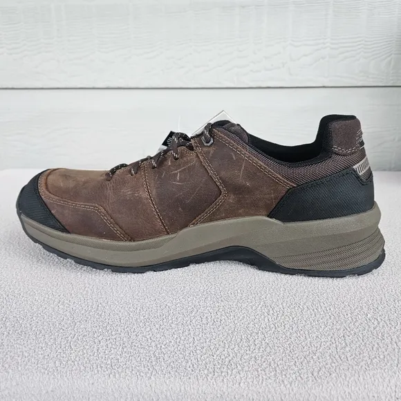 CAT Caterpillar Streamline 2.0 Leather Composite Toe Work Shoes Men SZ 14 Clay