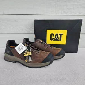 CAT Caterpillar Streamline 2.0 Leather Composite Toe Work Shoes Men SZ 14 Clay