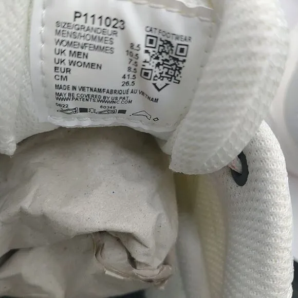 Caterpillar ProRush Speed FX Work Shoe‎ P111023 White Mesh Nubuck Nylon