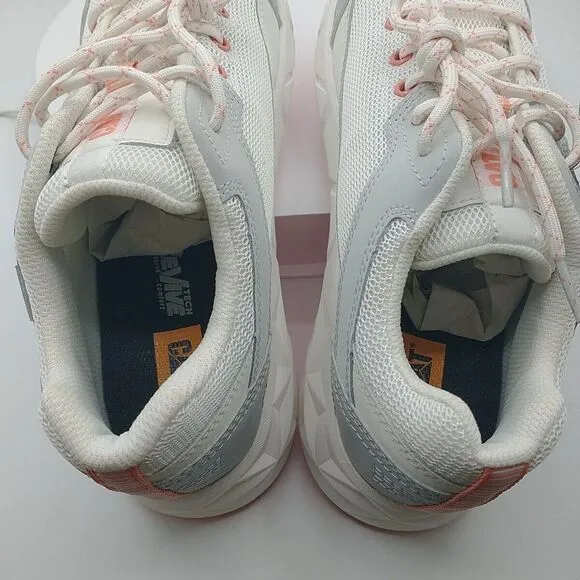 Caterpillar ProRush Speed FX Work Shoe‎ P111023 White Mesh Nubuck Nylon