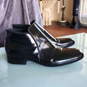 Celine Leather Ankle Boots