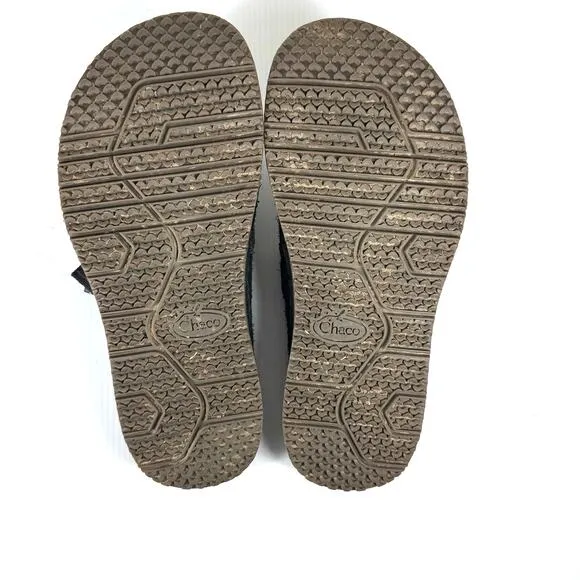 CHACO Black Suede Paonia Clog Men's 7/Women's 9 Casual Gorpcore Outdoor Granola