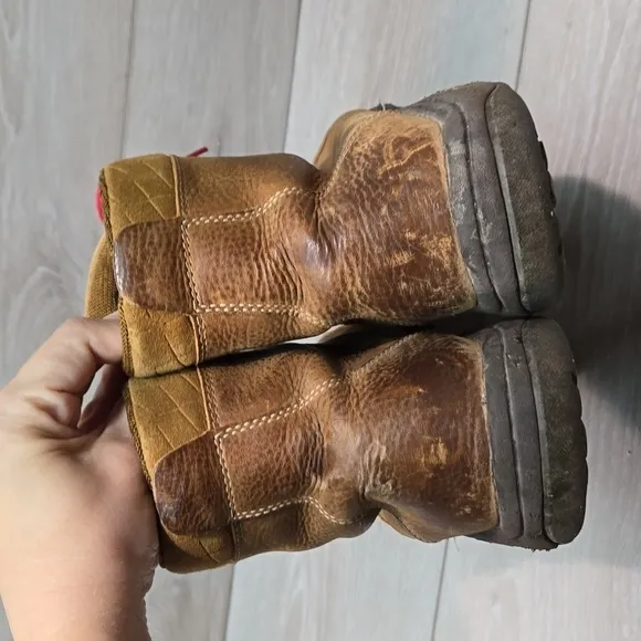 Chaco Mens 0615 Leather Boots shoes sz 10.5
