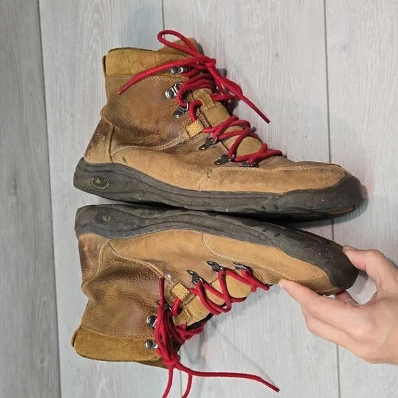 Chaco Mens 0615 Leather Boots shoes sz 10.5