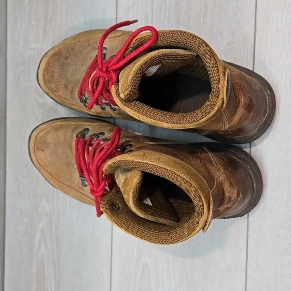 Chaco Mens 0615 Leather Boots shoes sz 10.5